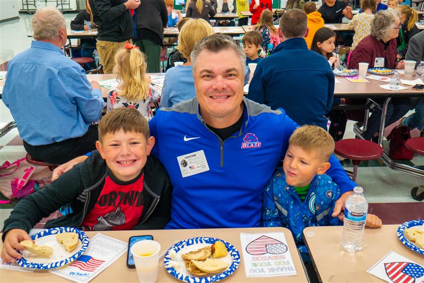 Students celebrate Veterans Day